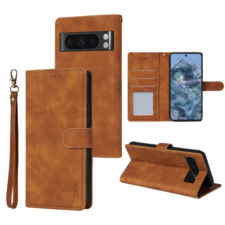 Wallet Magnetic Flip Leather Google Case - DealJustDeal