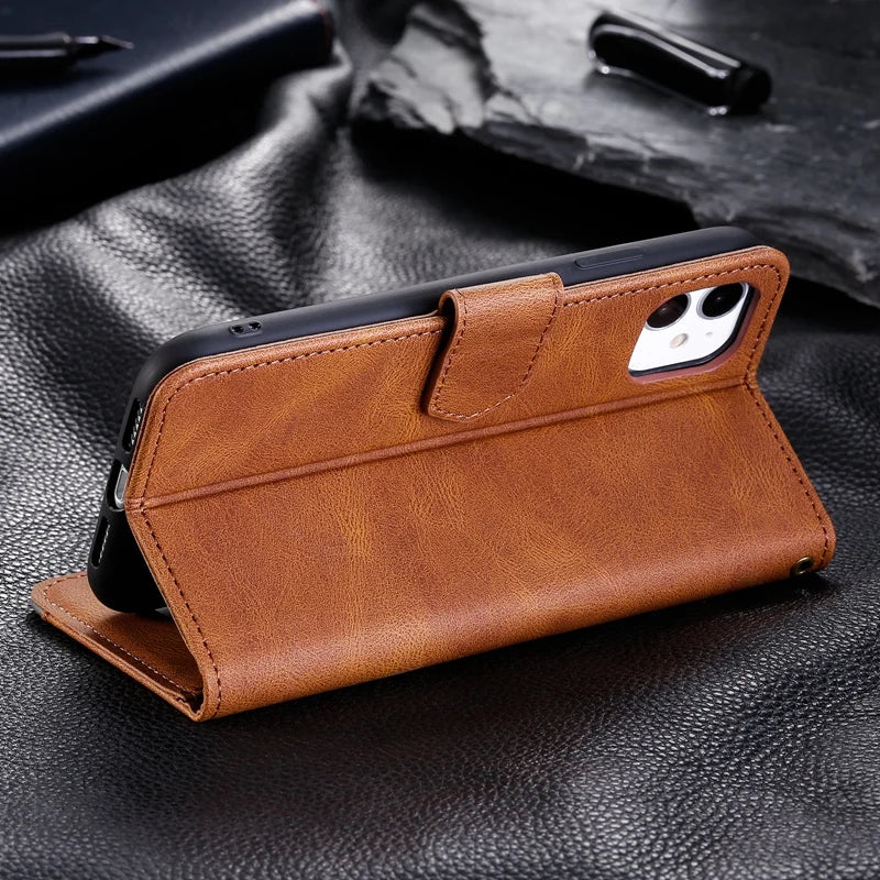 Lanyard Card Pocket Flip PU Leather Wallet Google Case - DealJustDeal