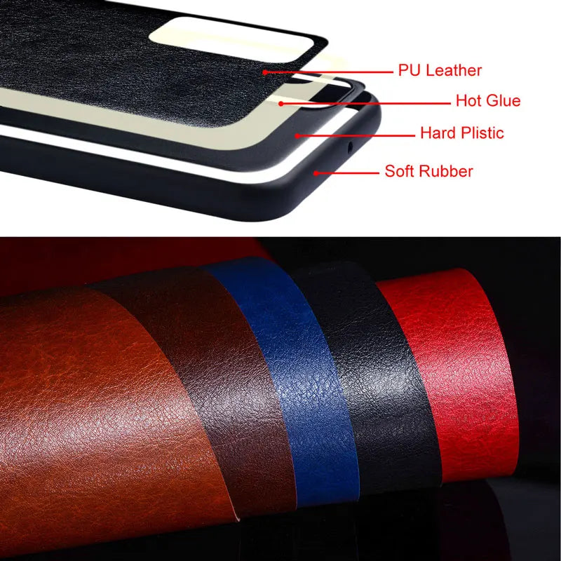 Business solid color design PU leather Google Case - DealJustDeal