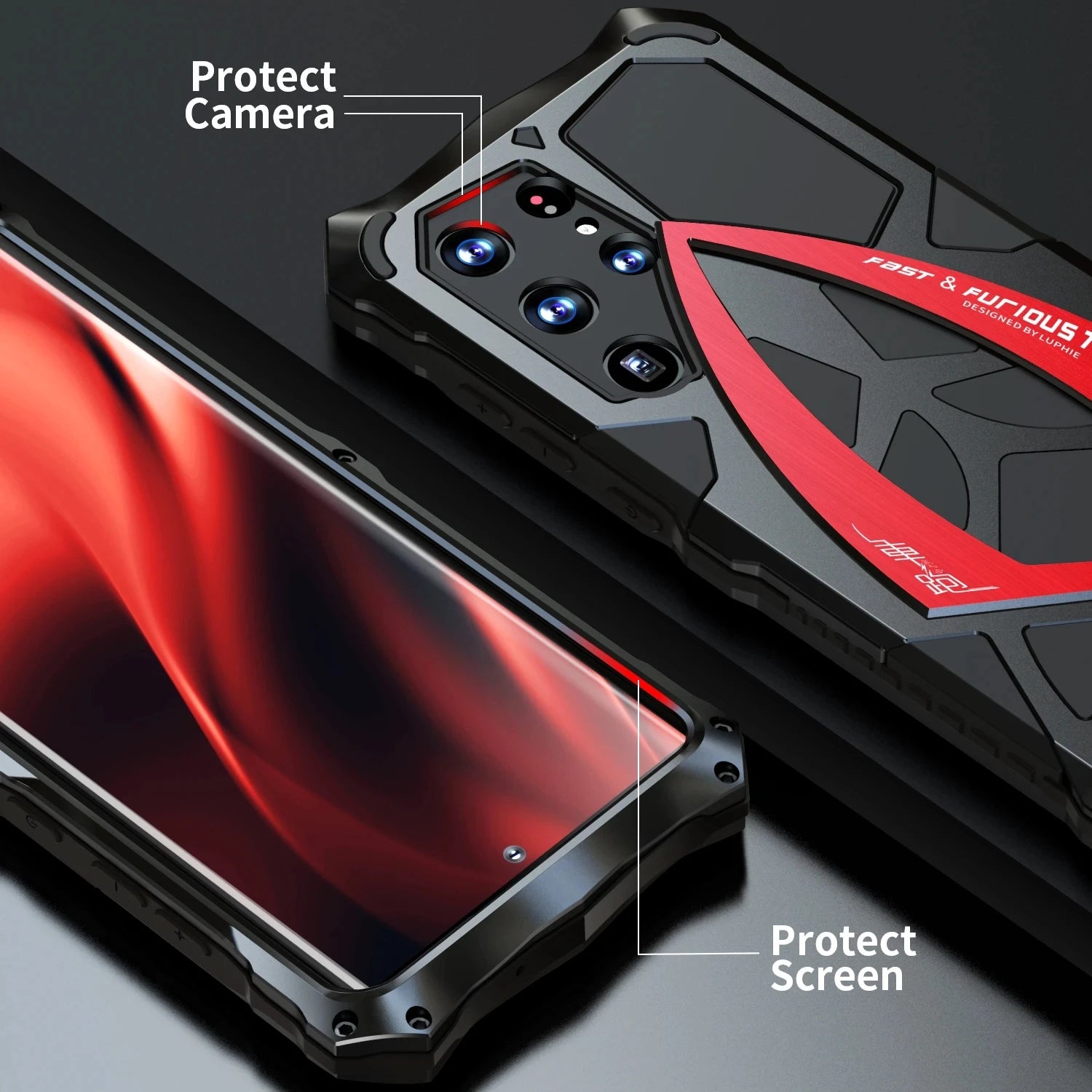 Metal Full Protect Armor Galaxy A and S Case - DealJustDeal