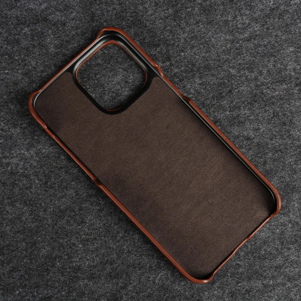 Vintage Genuine Leather Cover iPhone Case - DealJustDeal