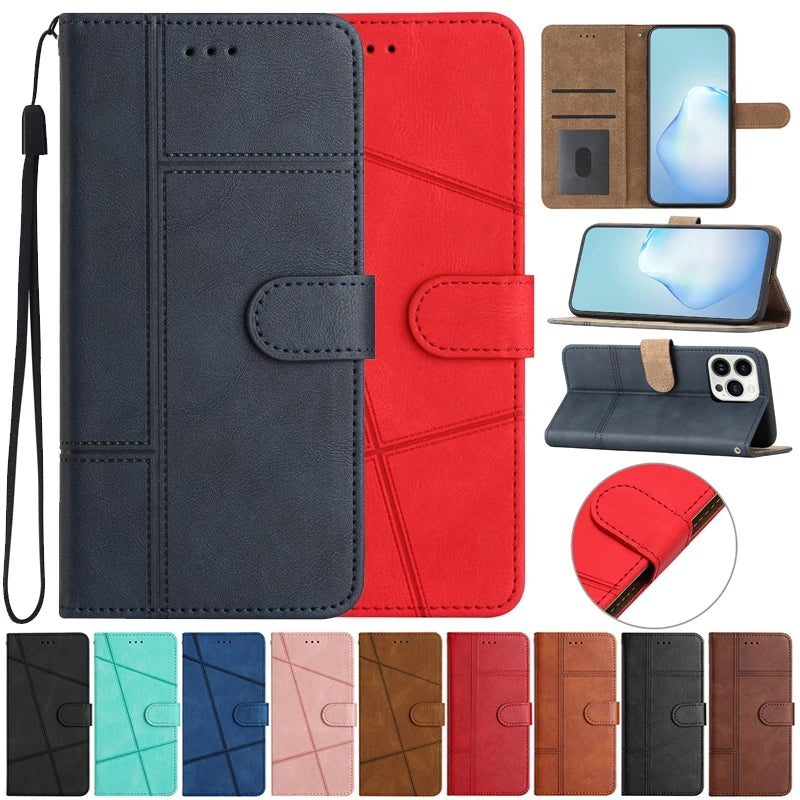 Slim Fit Wallet Leather iPhone Case With Card Slots - DealJustDeal