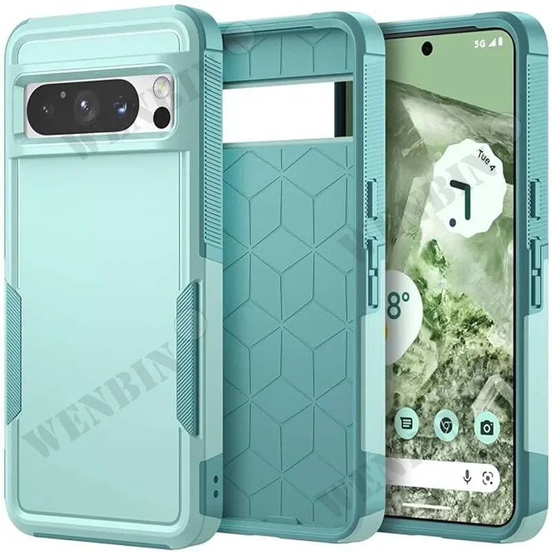 Heavy Duty Hard Back Slim Anti-Drop Armor Rugged Google Case - DealJustDeal