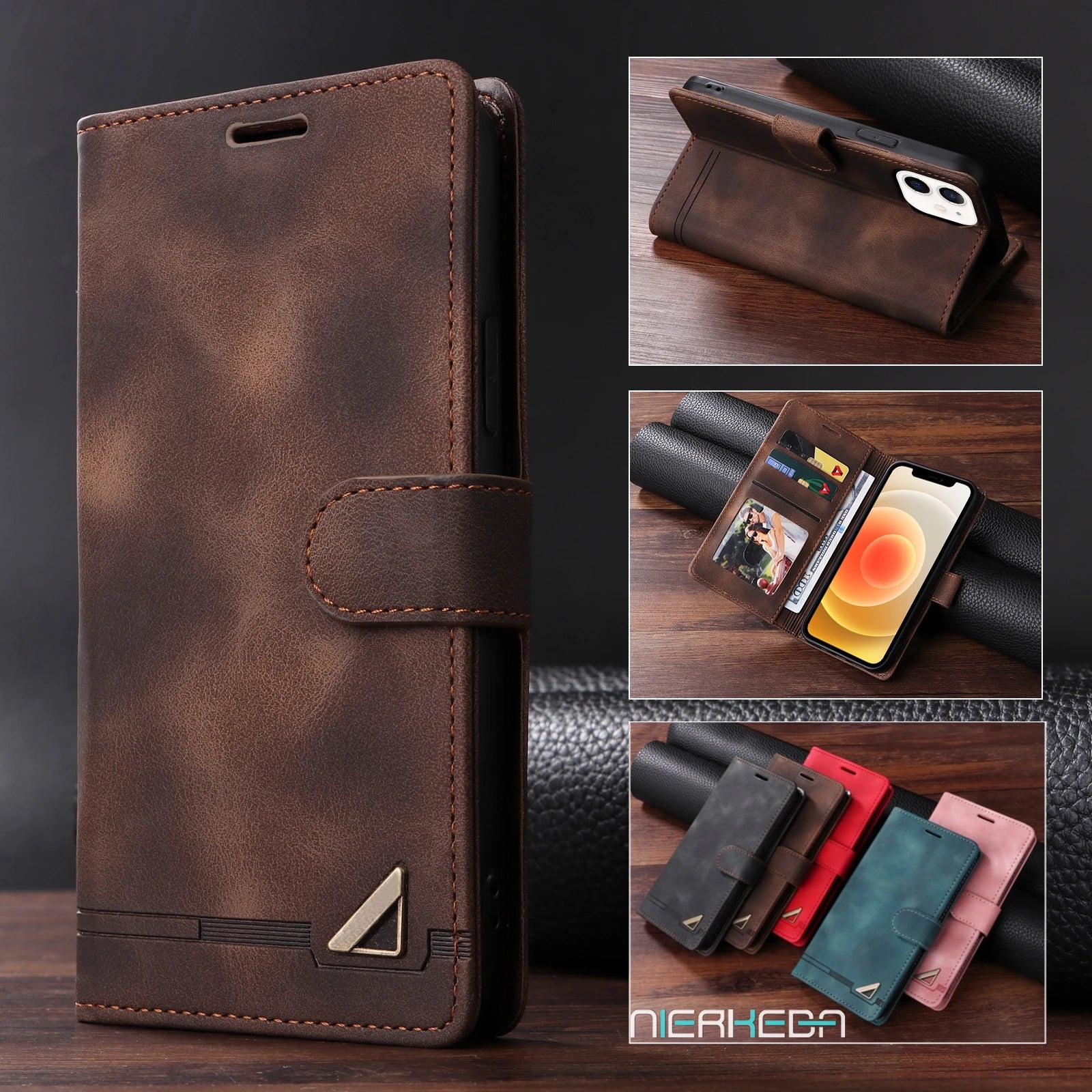 Wallets Leather Galaxy A and M Case - DealJustDeal