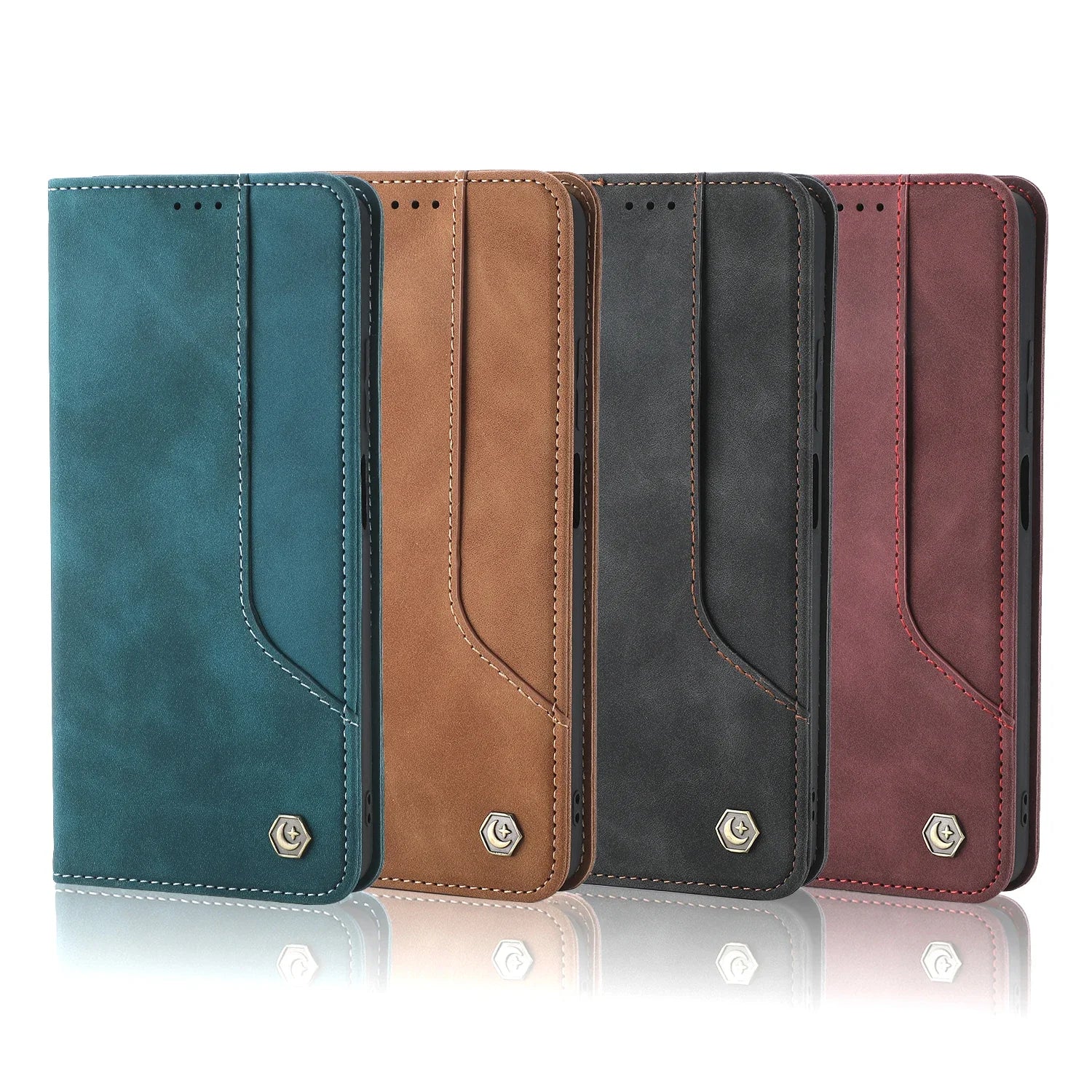 Wallet Flip Leather Galaxy A Case - DealJustDeal