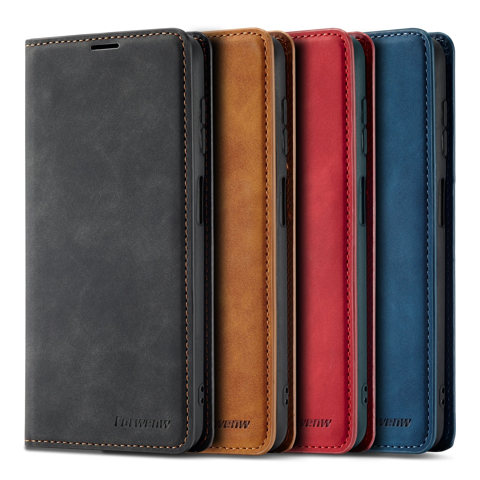 Flip Wallet Leather Galaxy A and M Case - DealJustDeal