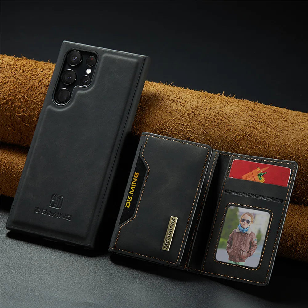 2 in 1 Detachable Magnetic Leather Galaxy S and Note Case - DealJustDeal