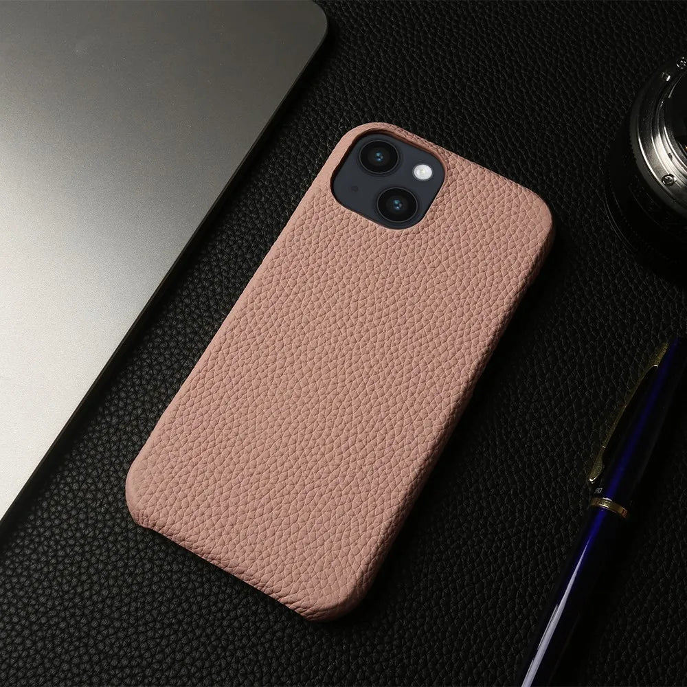Durable Genuine Leather iPhone Case - DealJustDeal