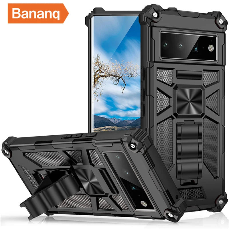 Camouflage Shockproof Stand Armor Google Case - DealJustDeal