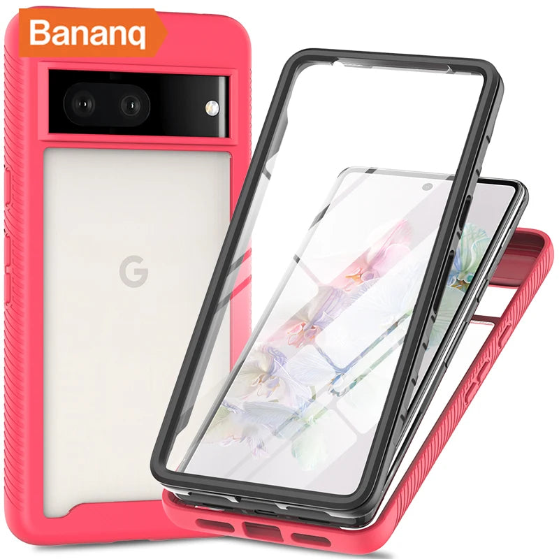 All Inclusive Shockproof Armor Google Case With Screen Protector - DealJustDeal