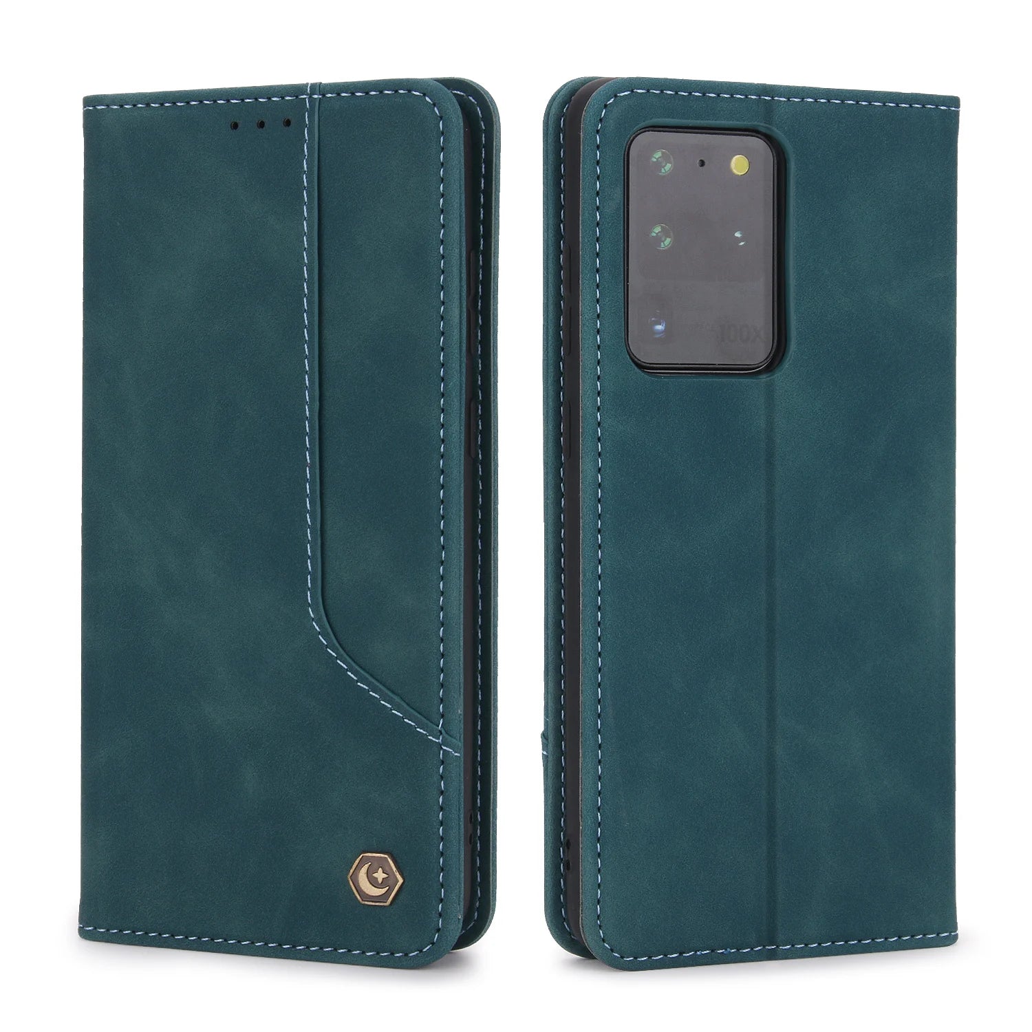 Flip Wallet Magnetic Leather Galaxy A Case - DealJustDeal