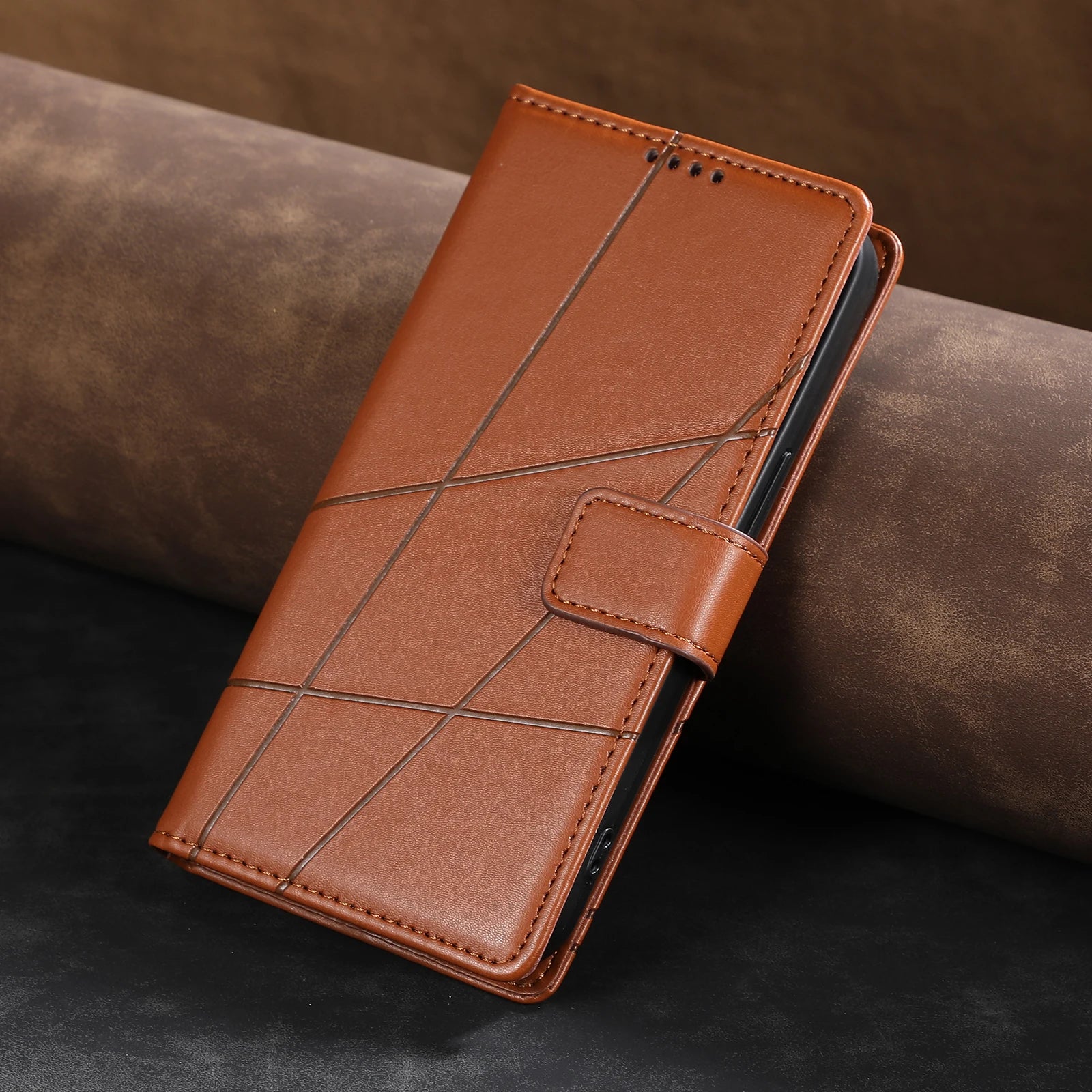 Wallet Leather Flip Galaxy A and M Case - DealJustDeal