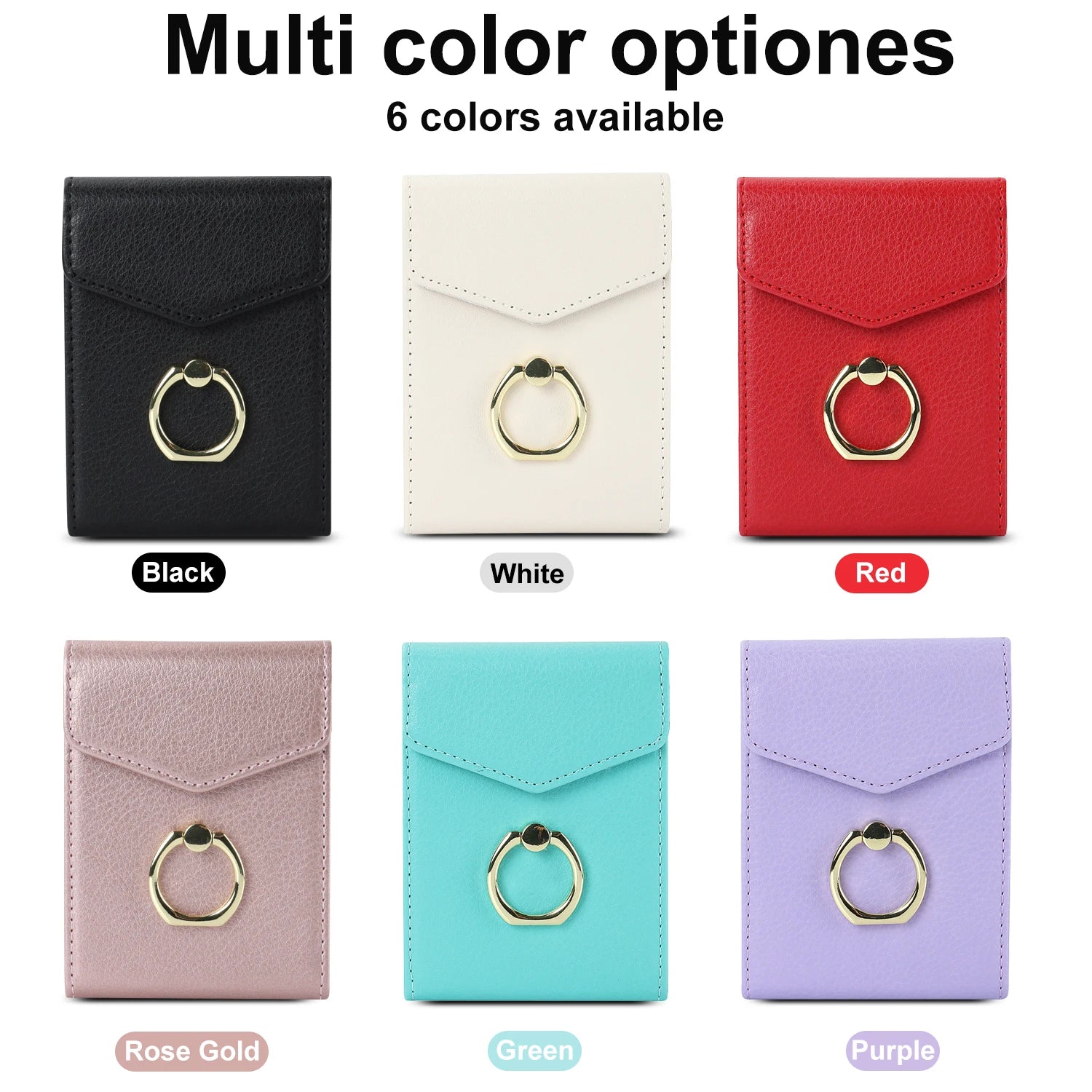 RFID Cards Slot Wallet Leather Galaxy Z Flip Case - DealJustDeal