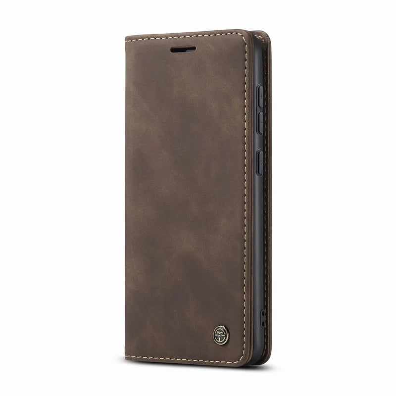 Flip Wallet Leather Galaxy Case - DealJustDeal