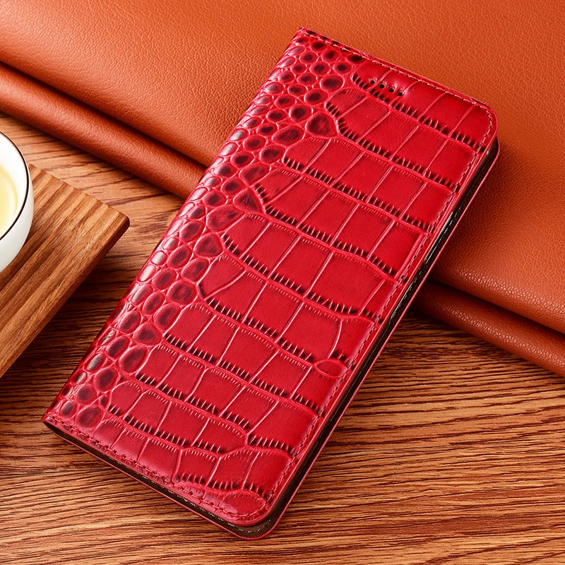 Crocodile Genuine Leather Galaxy A Case - DealJustDeal