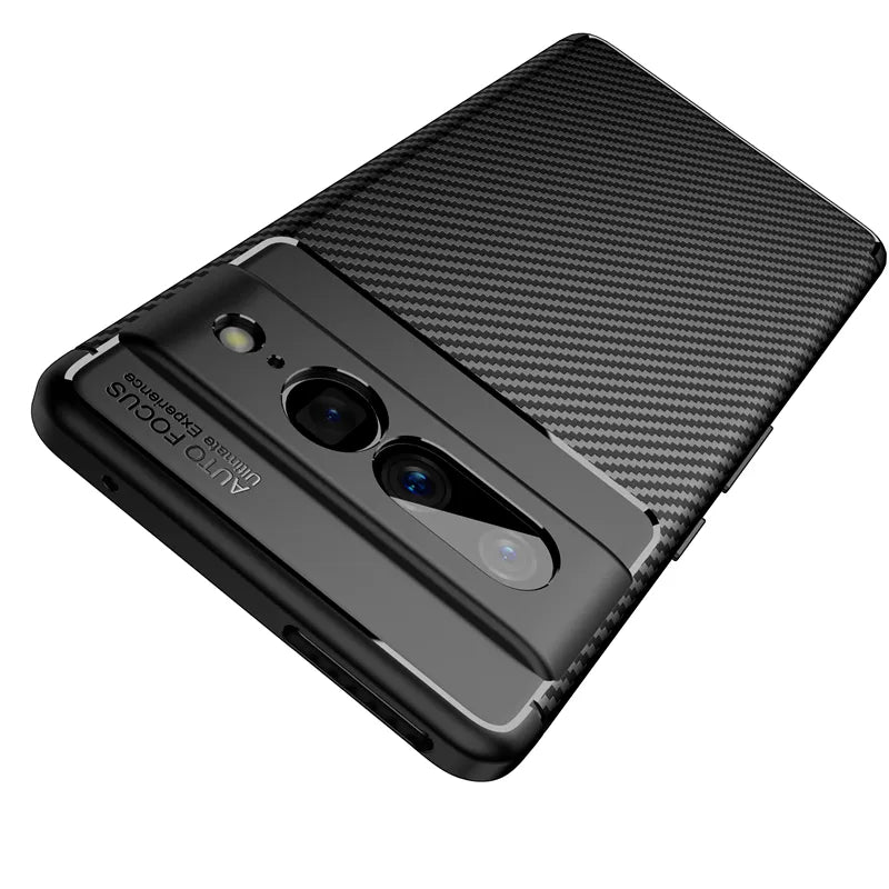 Carbon Fiber texture Cover Ultra Thin Google Case - DealJustDeal