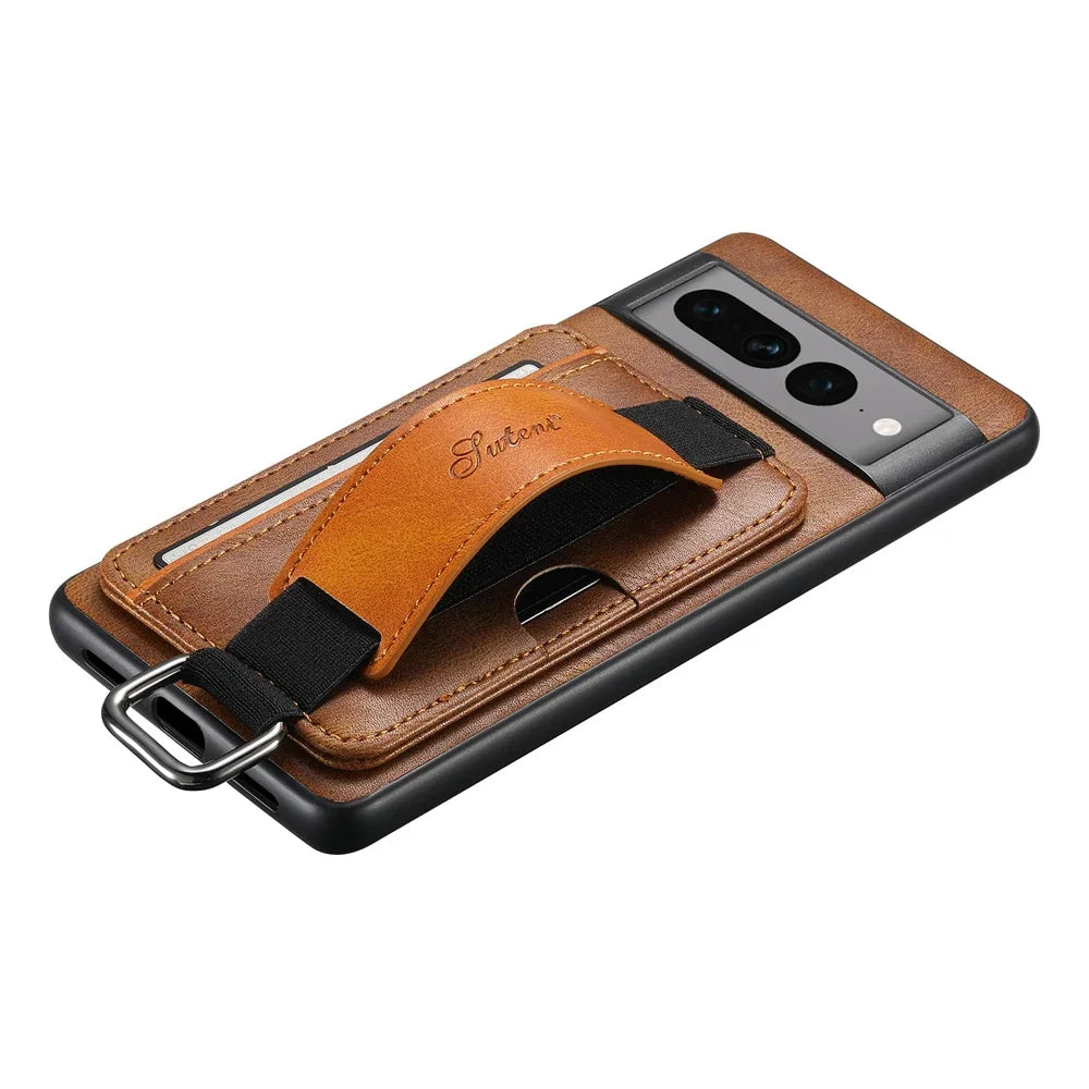 Wristband Strap Leather Shockproof Google Case - DealJustDeal