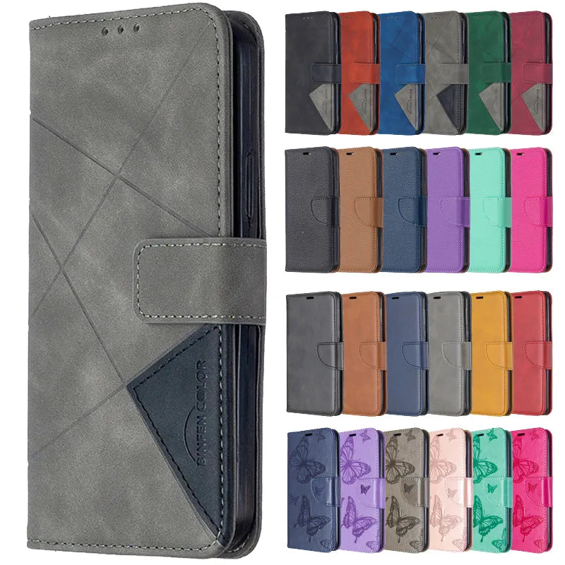 Wallet Flip Leather galaxy A Case - DealJustDeal