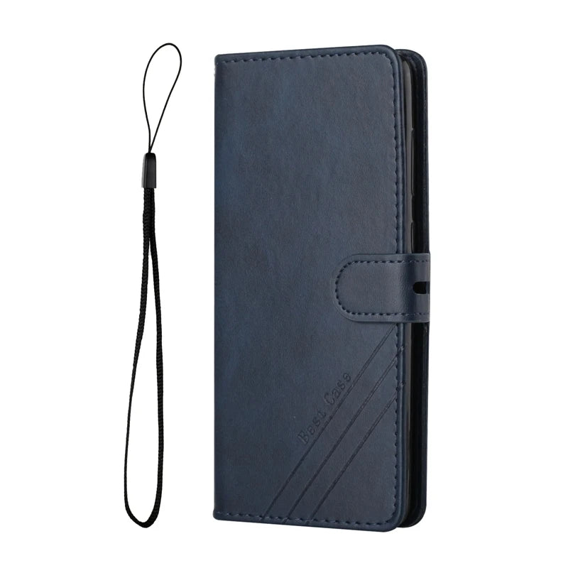 Leather Wallet Flip Galaxy A, F and M Case - DealJustDeal