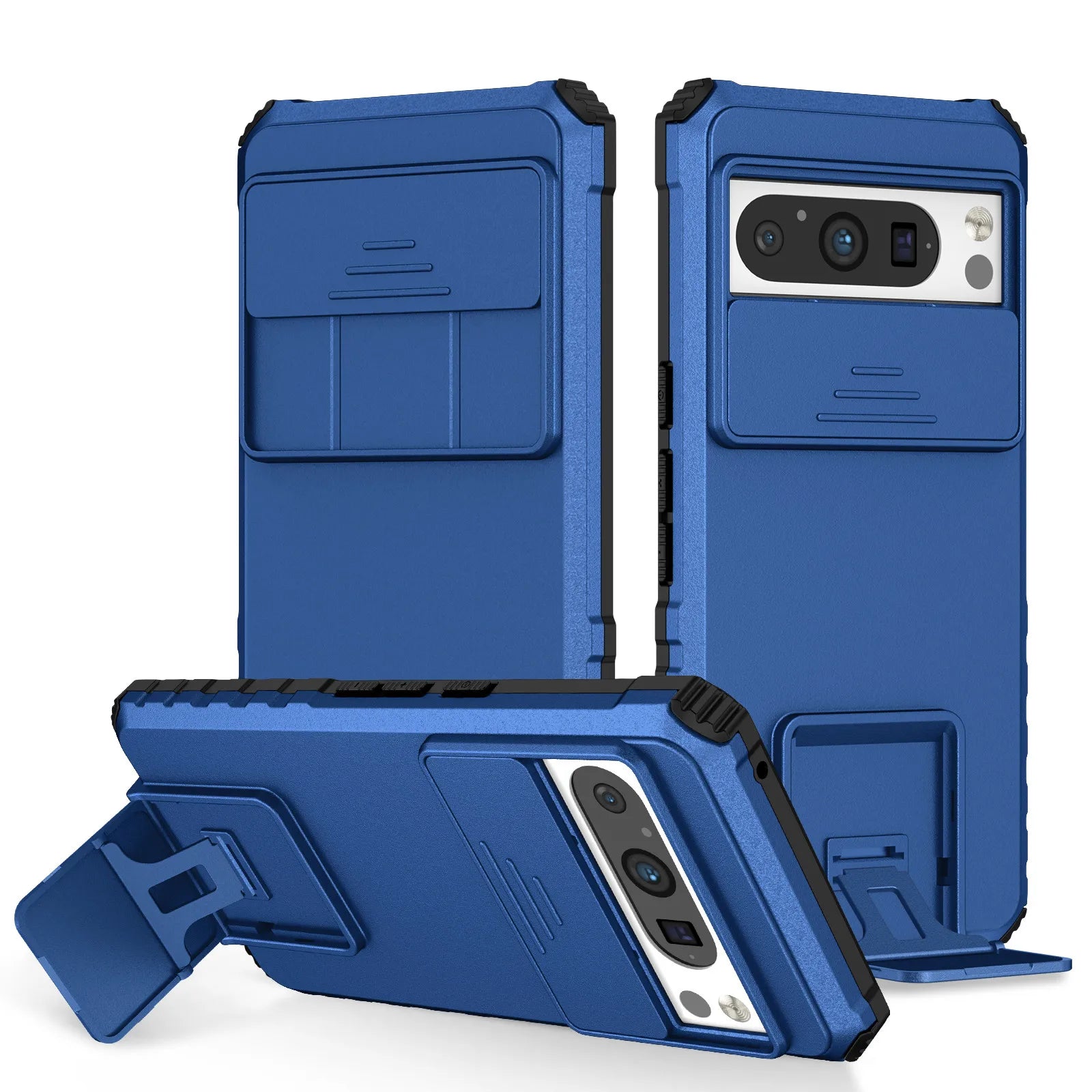 Hybrid Armor Shockproof Kickstand Google Case - DealJustDeal