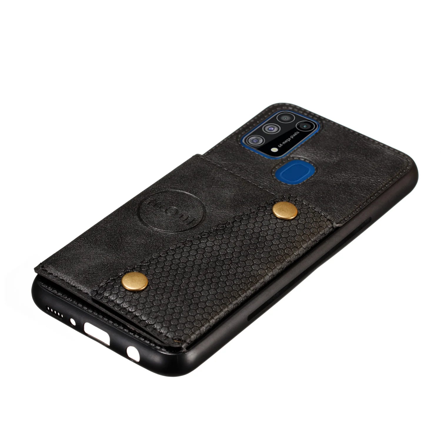 Magnetic Wallet Card Holder Galaxy F and M Case - DealJustDeal