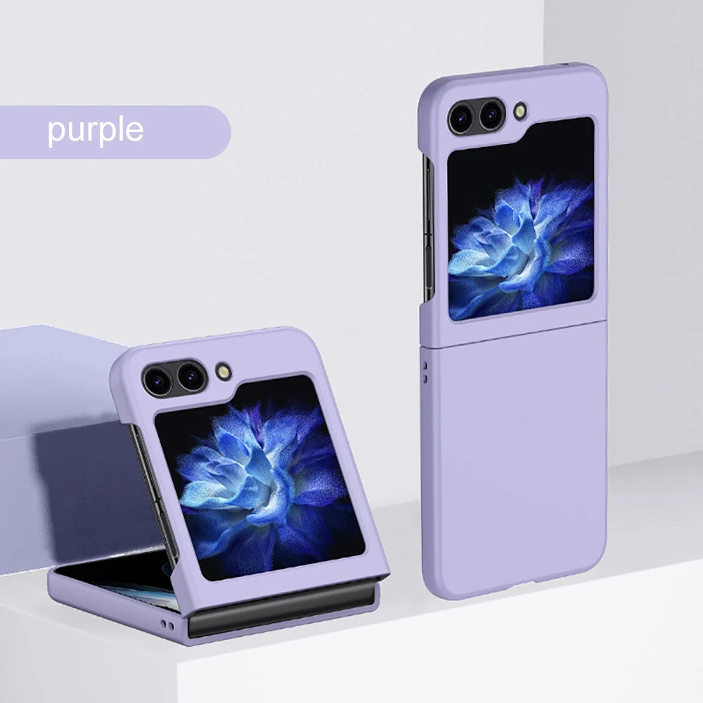 Anti-Knock Candy Skin Feel Hard PC Matte Galaxy Z Flip Case - DealJustDeal