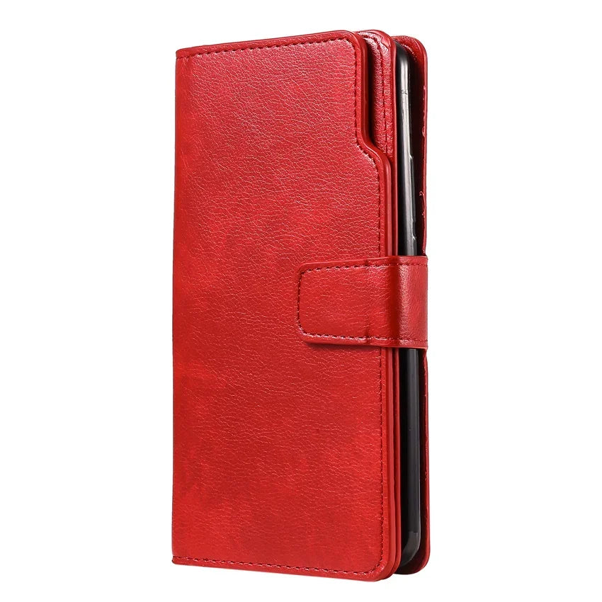 Card Slots Wallet Flip Leather Galaxy A and M Case - DealJustDeal