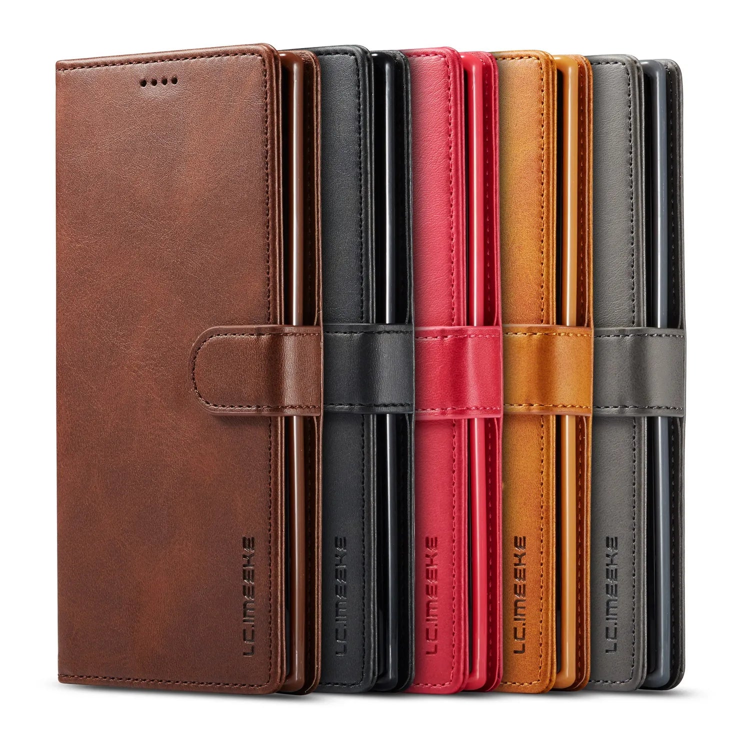 Flip Wallet Leather Galaxy M and S Case - DealJustDeal