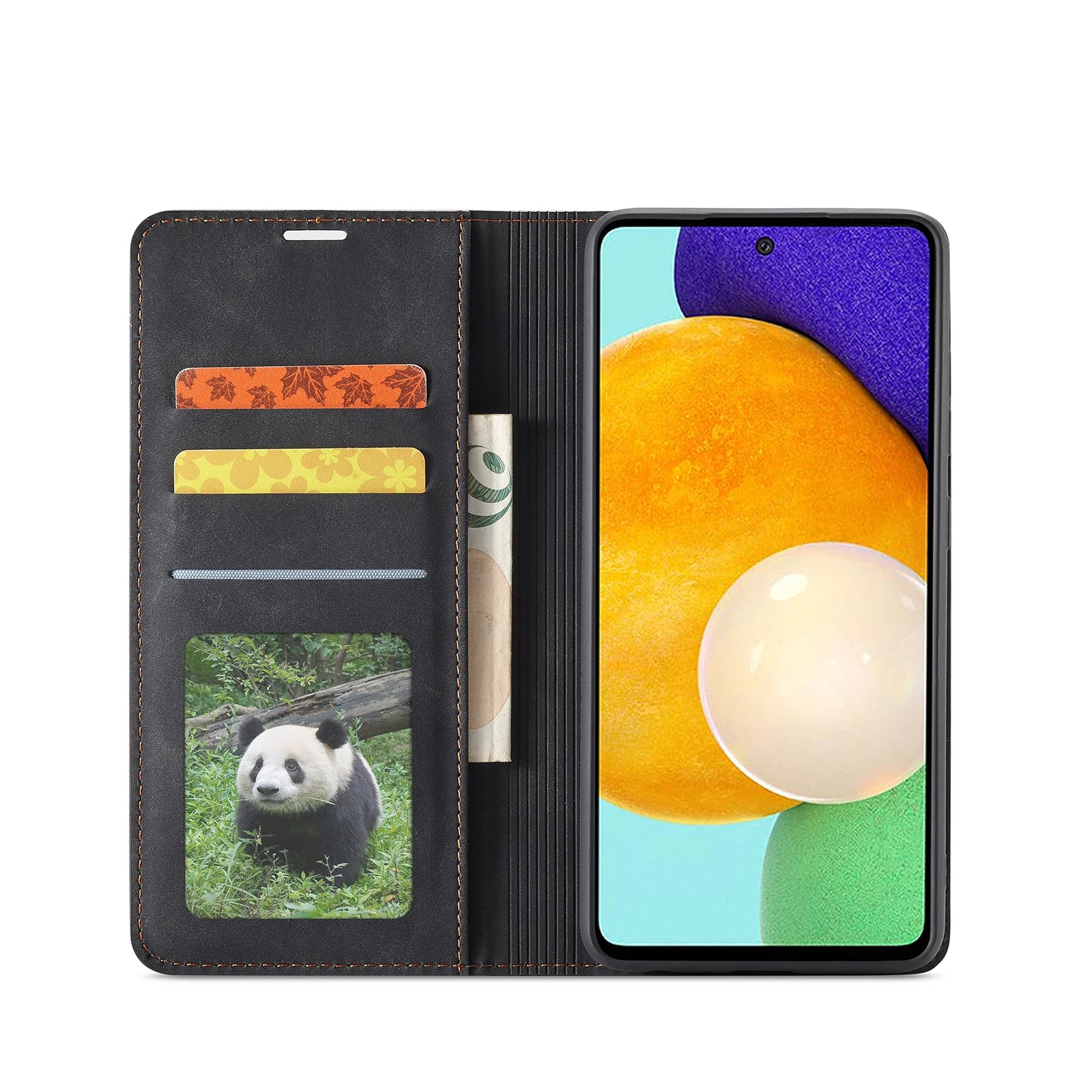 Wallet Flip Leather Galaxy A and M Case - DealJustDeal