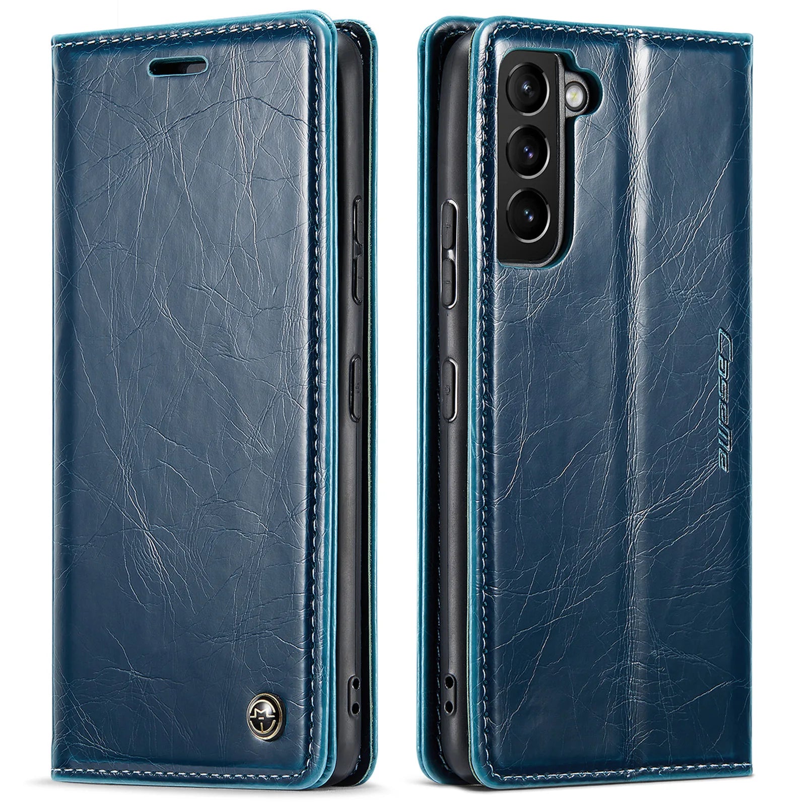 Magnet Flip Leather Wallet Galaxy Note and S Case - DealJustDeal