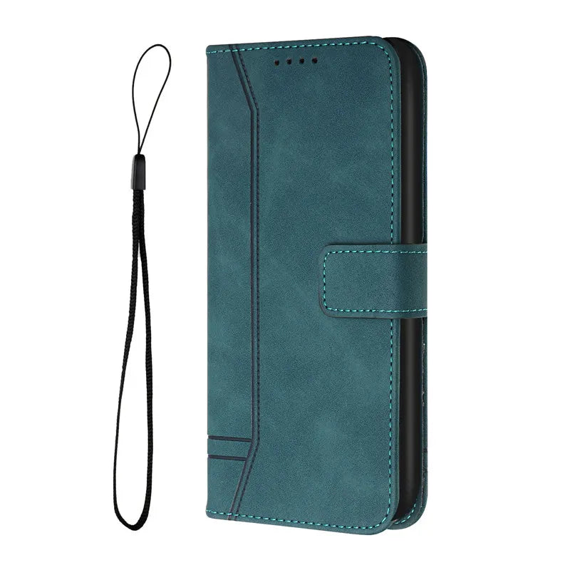 Leather Wallet Flip Book Google Case - DealJustDeal