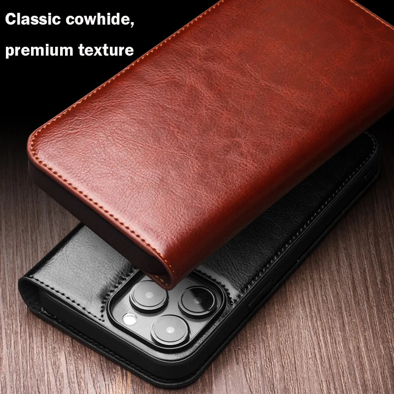 Genuine Leather iPhone Case - DealJustDeal