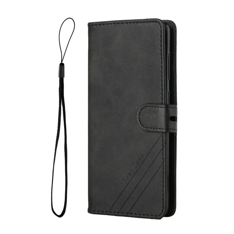 Leather Wallet Flip Galaxy A, F and M Case - DealJustDeal