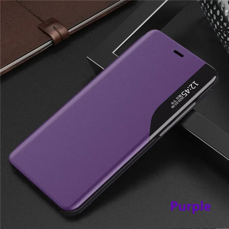 Magnetic Flip Leather Galaxy A and M Case - DealJustDeal