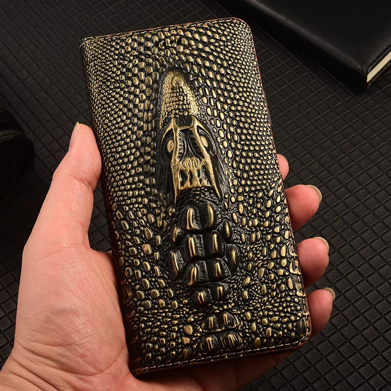 Flip Wallet Genuine Leather Galaxy S Case - DealJustDeal