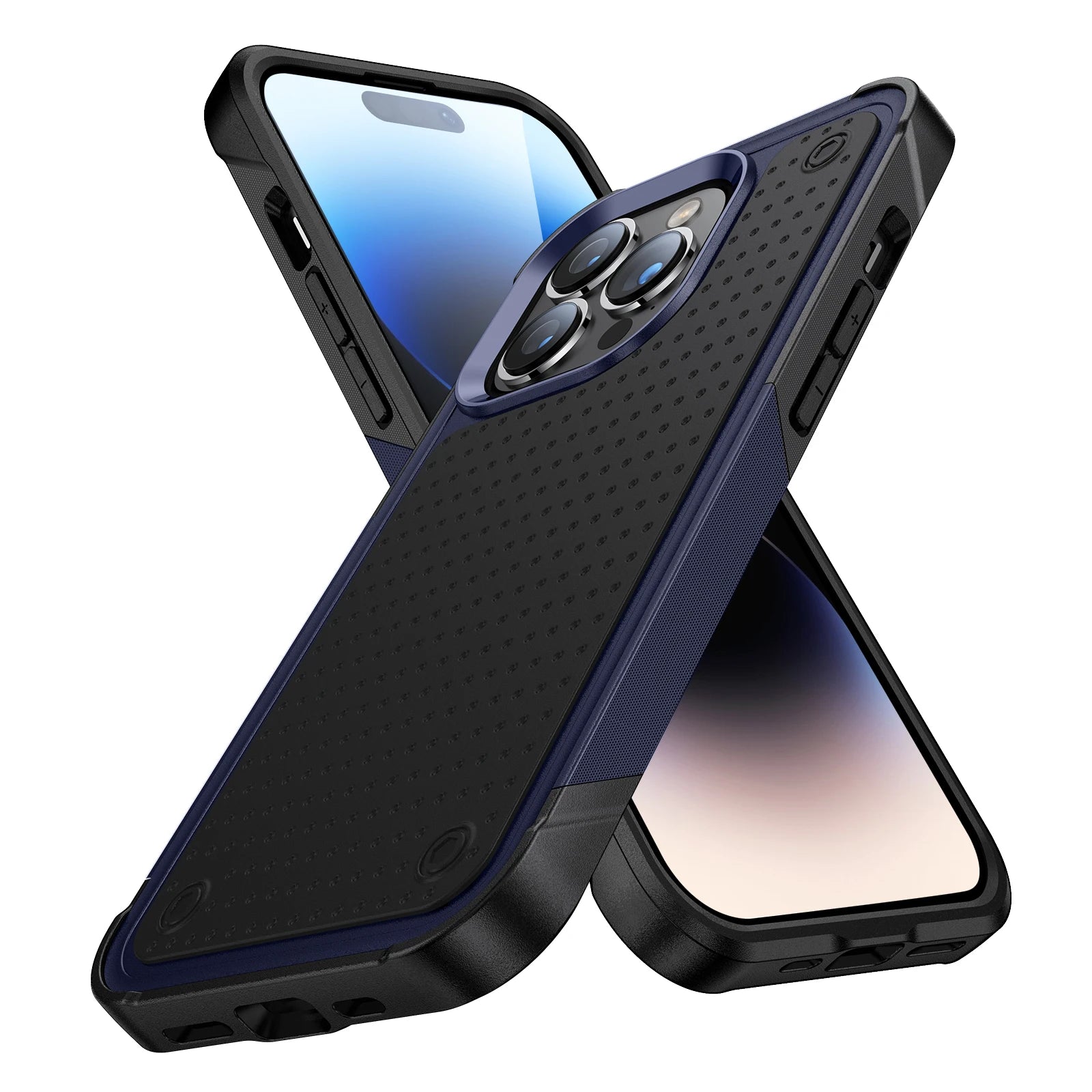 Hard Plastic Frame TPU Hybrid Rugged Armor Shockproof iPhone Case - DealJustDeal