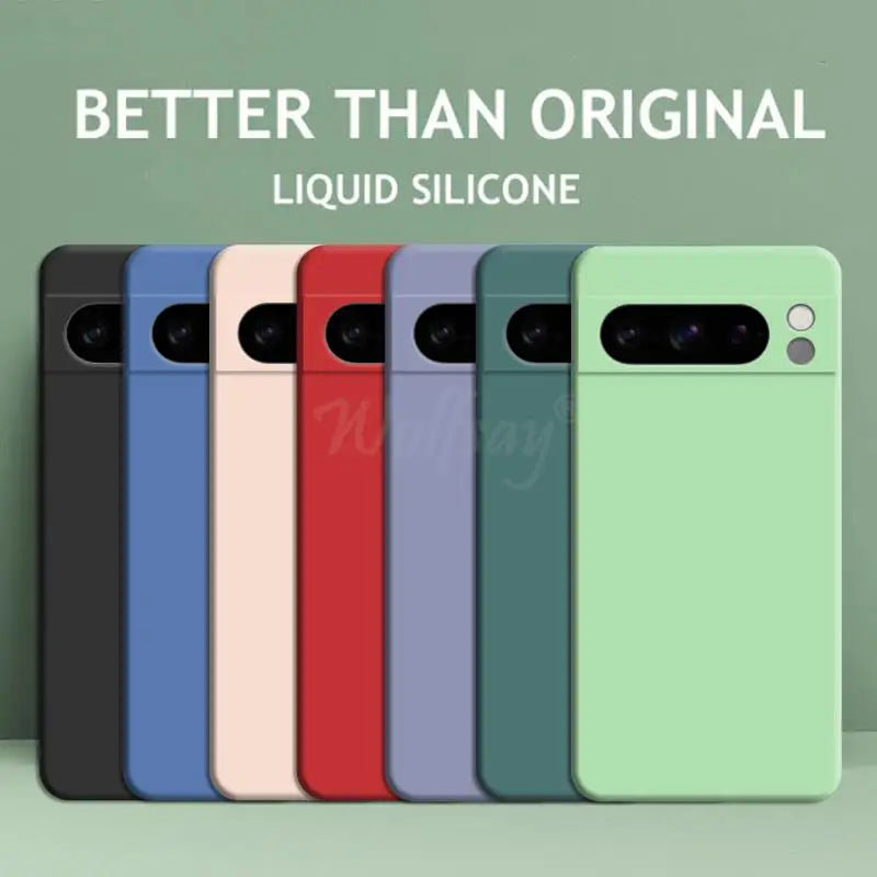 Liquid Silicone Rubber Protector TPU Google Case - DealJustDeal