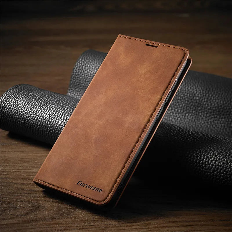 Flip Wallet Leather Galaxy A, M and Note Case - DealJustDeal