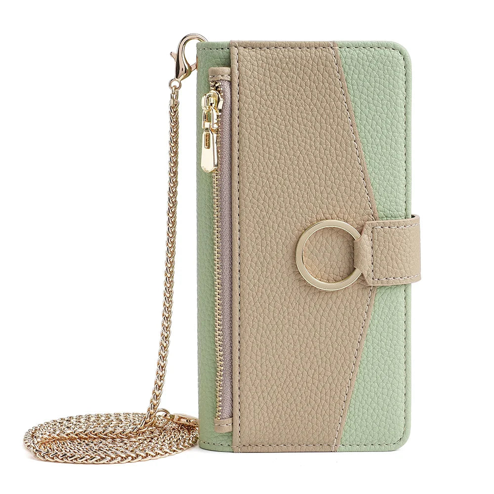 Crossbody Leather Wallet Google Case - DealJustDeal