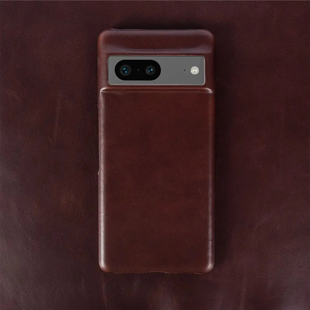 Oil Wax Genuine Leather Google Case - DealJustDeal