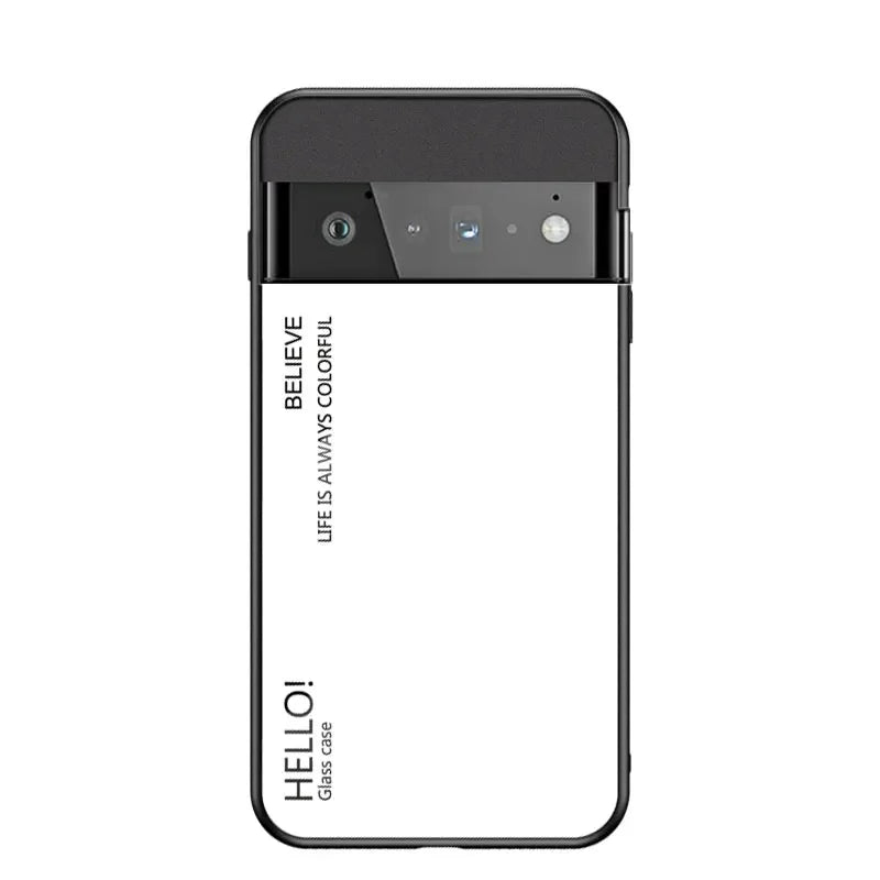 Gradient Tempered Glass Cover Google Case - DealJustDeal