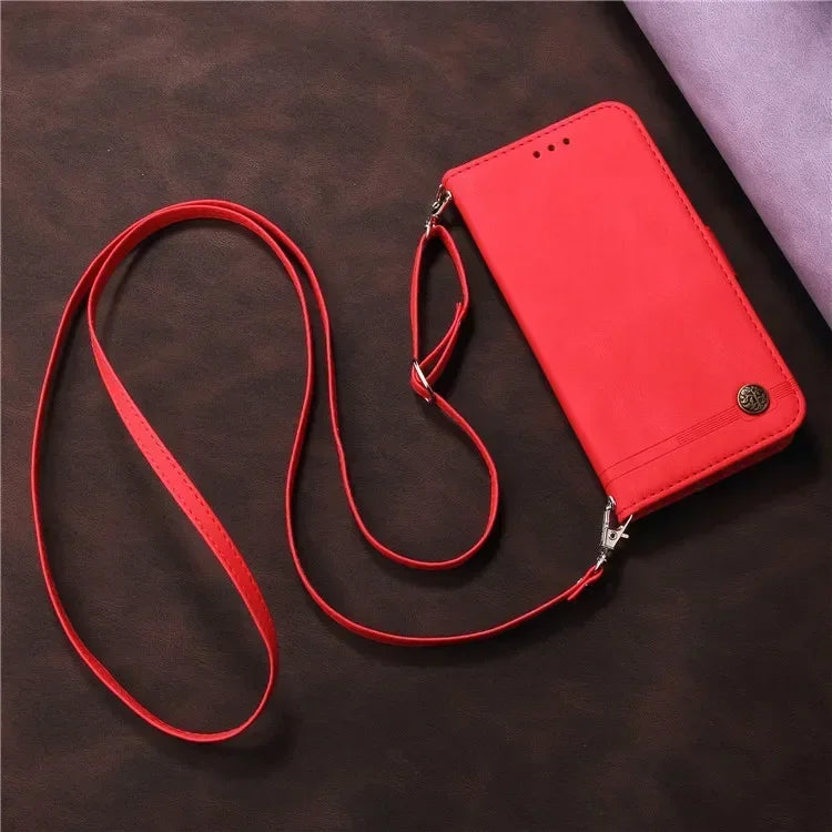 Magnetic Wallet Leather Flip Phone iPhone Case - DealJustDeal