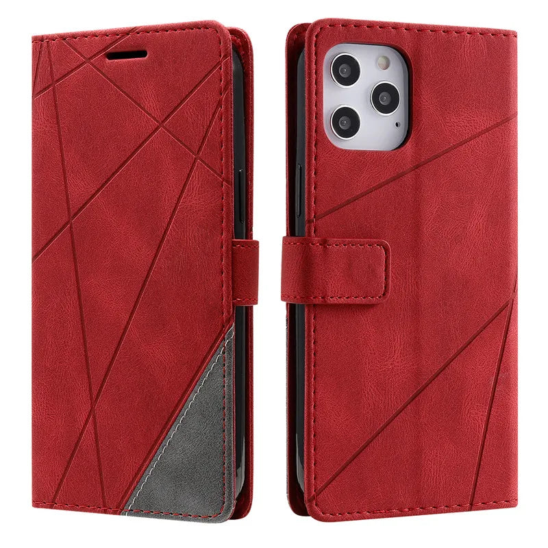 Flip Magnetic Wallet Stand Leather Google Case - DealJustDeal