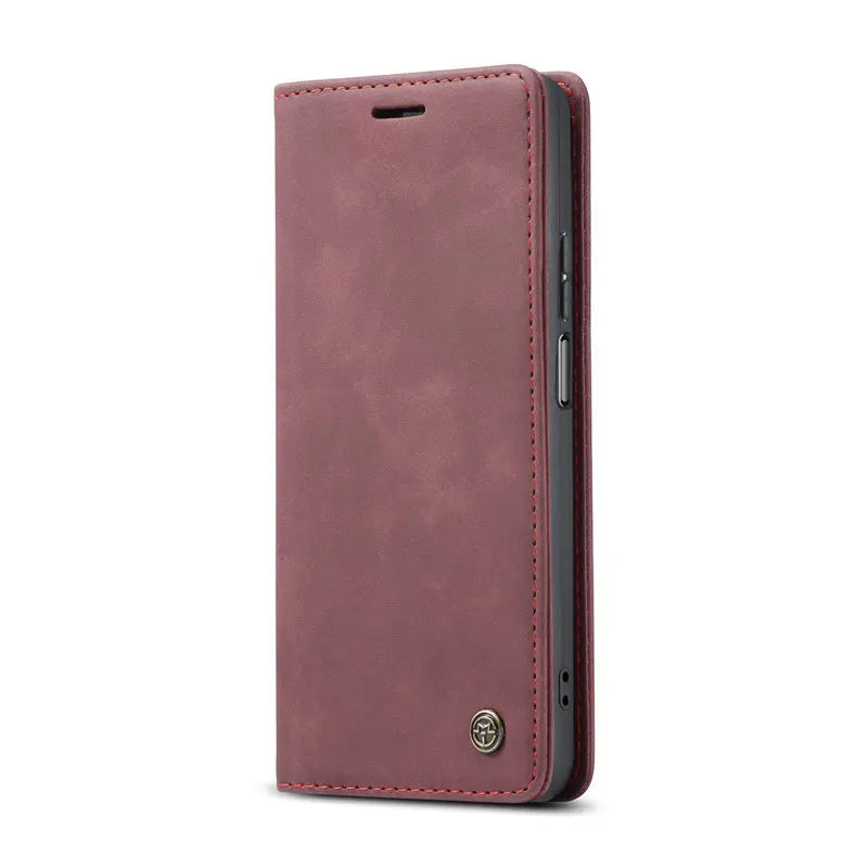 Magnet Flip Wallet Leather Galaxy A and M Case - DealJustDeal