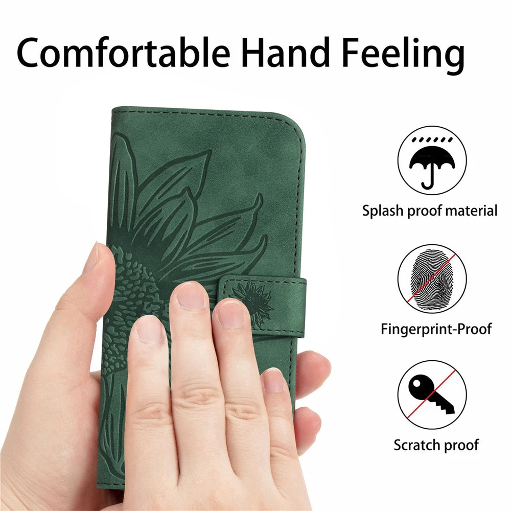 Wallet Flip Leather iPhone Case - DealJustDeal