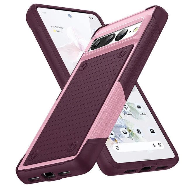 Hybrid Rugged Armor Bumper Shockproof Google Case - DealJustDeal