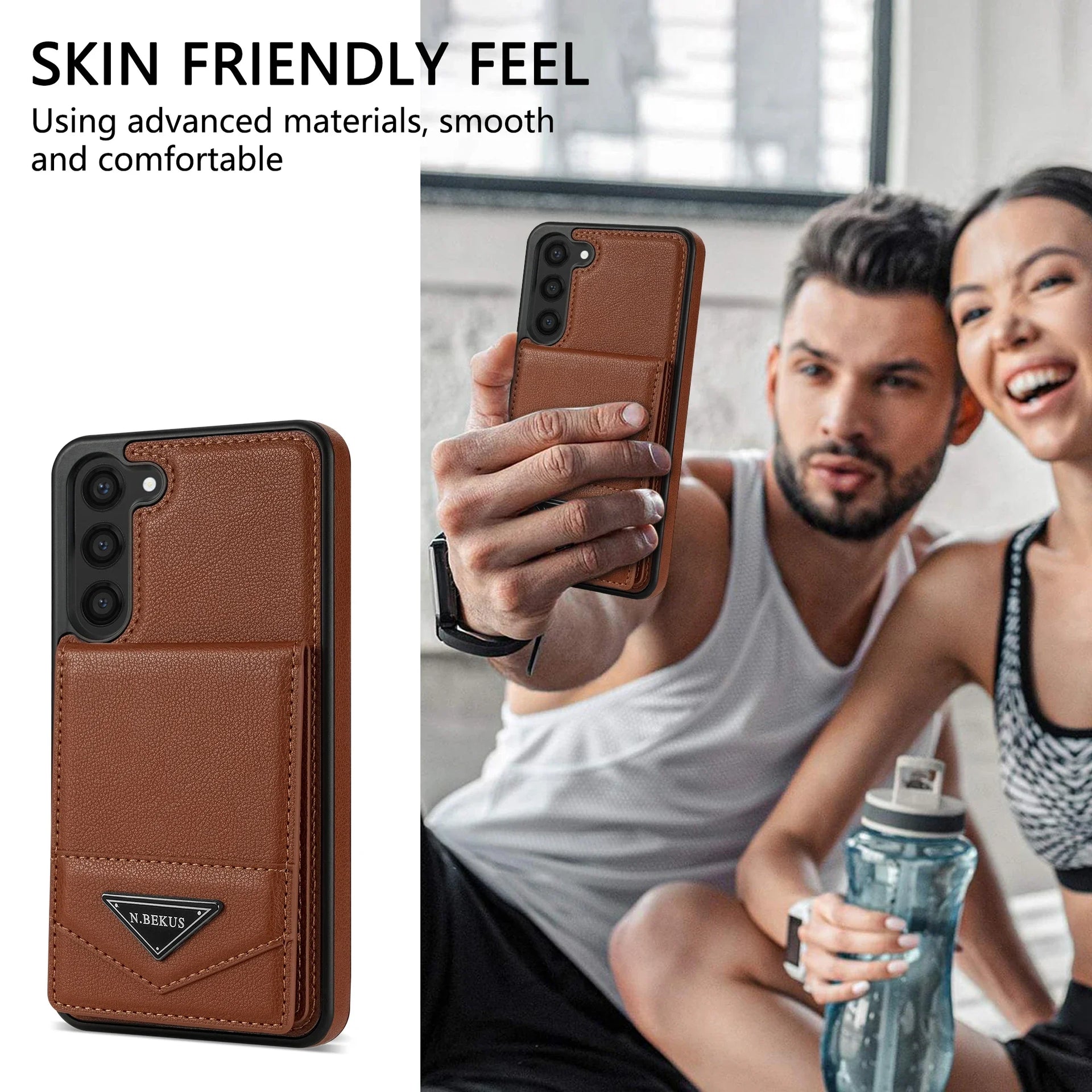 Magnetic Kickstand Flip Wallet Galaxy A Case - DealJustDeal