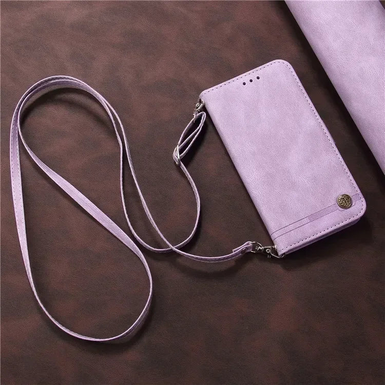 Magnetic Wallet Leather Flip Galaxy Case - DealJustDeal