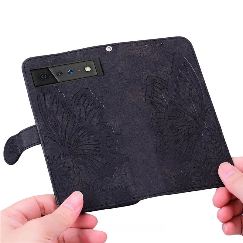 Butterfly Leather Google Case - DealJustDeal