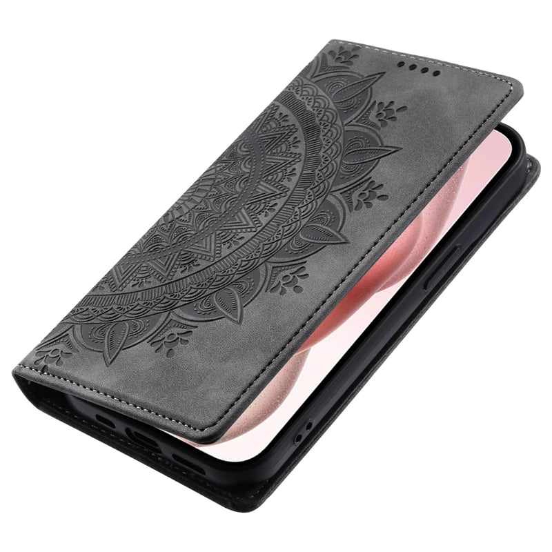 Stand Flip Magnetic Wallet Leather Google Case - DealJustDeal